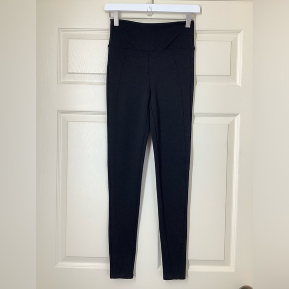 Assets by Spanx Ponte Shaping Leggings Size S Black - Picture 2 of 5